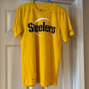 Nike Steelers dri-fit short sleeve shirt